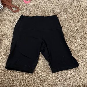 Black lulu lemon biker shorts